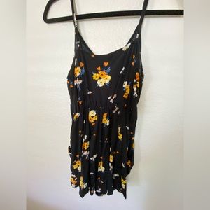 H&M Floral V-neck Romper